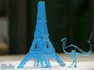 El bolígrafo 3D, mezcla entre impresora tridimensional y pistola de pegamento