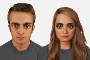 Nuestra cara en el futuro podría ser así