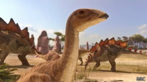 Paleontólogos descubren un enorme "retrete" de dinosaurios.