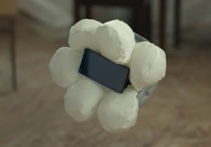 Funda airbag para smartphones.