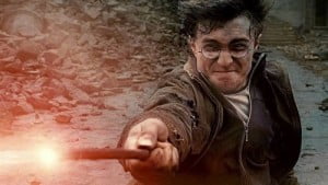Harry Potter y su cerveza de mantequilla.