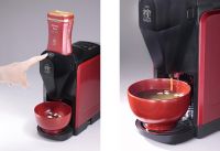 Máquina para hacer sopa en el acto.
