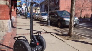 Los nuevos modelos de segways.
