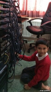 Chico de 5 años certificado por Microsoft