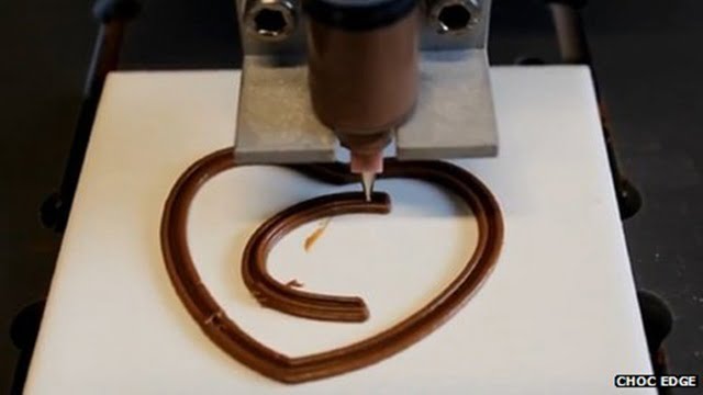 impresora chocolate