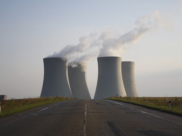 planta energía nuclear