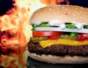 hamburguesa sin carne